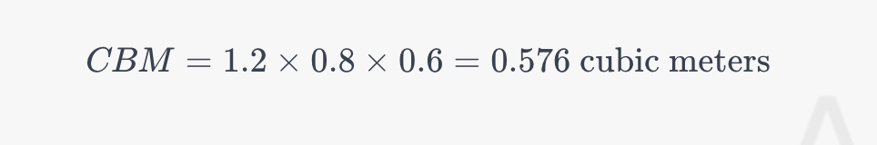 Calculating CBM for Irregular Shaped Goods
