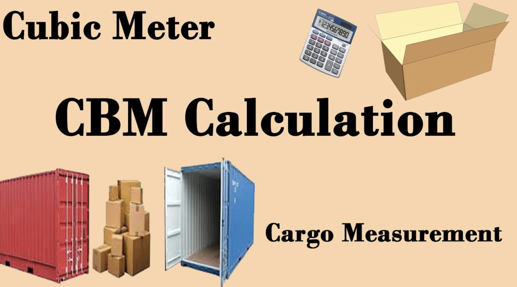 Understanding CBM (Cubic Meter) in Shipping