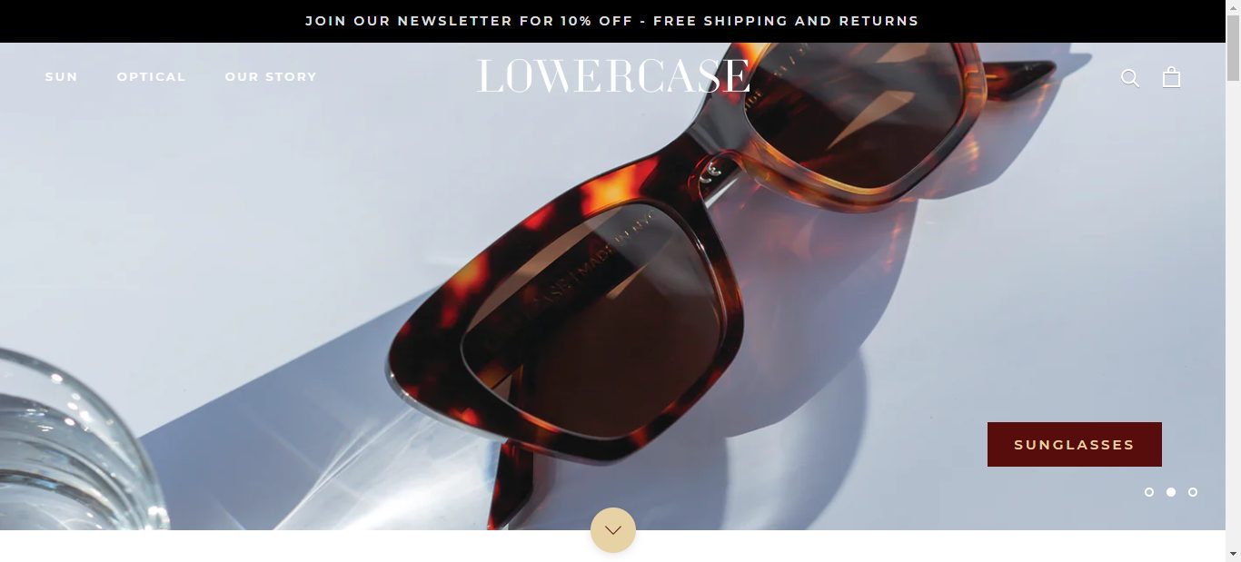 5. Lowercase Sunglasses